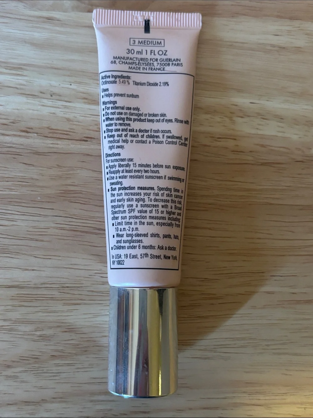 GUERLAIN Météorites Baby Glow Sheer Makeup, Shade 3, Discontinued